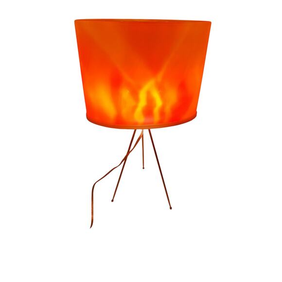 Vintage Midcentury Modern MCM Fuder Atomic Mood Lamp Light Floor Desk Tripod - Picture 2 of 8